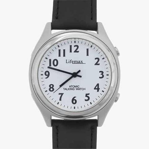 Picture of Atomic Talking Watch (Mens, leather strap)