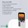 Doro Leva X10 simple mobile phone