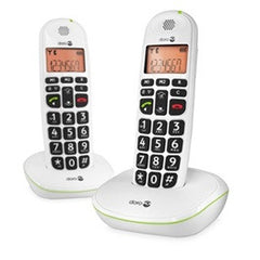 Doro PhoneEasy® 100w amplified cordless phone duo