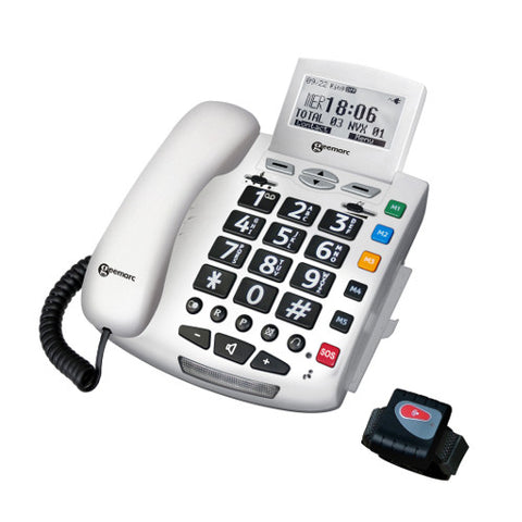 Picture of Geemarc Serenities - emergency response telephone  with remote control