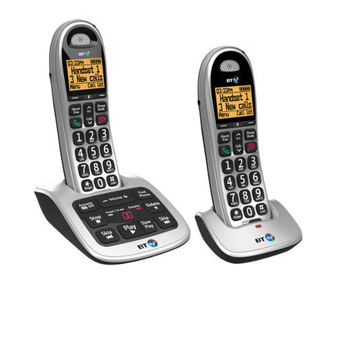 Picture of BT 4600 Twin Cordless Big Button Phone with Nuisance Call Blocker and Answerphone