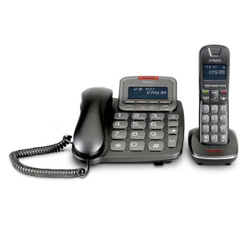 Emporia TALKHOME Big Button Combi Phone fixed and cordless